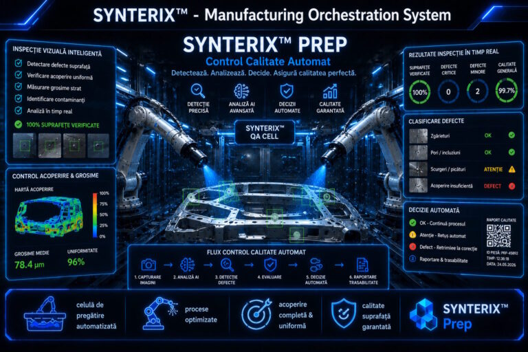SYNTERIX Prep control calitate