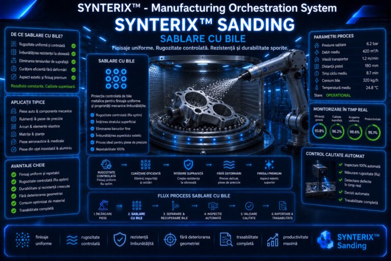 SYNTERIX Sanding sablare cu bile